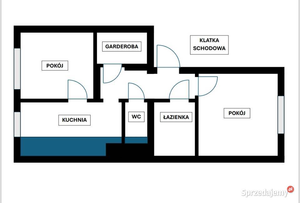 Mieszkanie 324 metrów 2pokojowe Gdynia Zielona wielka płyta