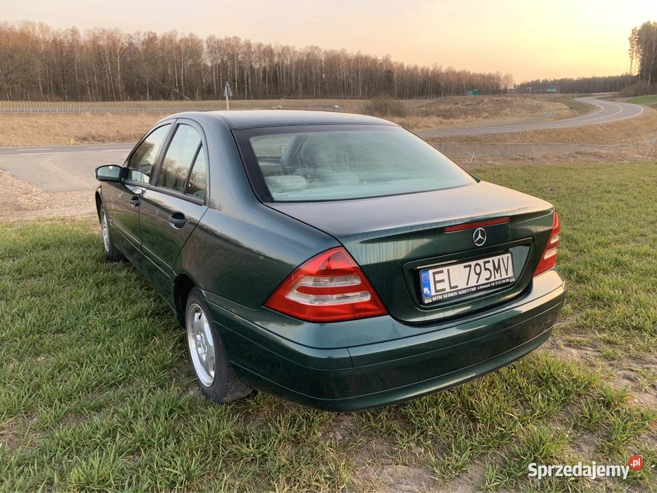 Mercedes Benz W203 20 kompresor 163 LPG warmińsko-mazurskie Olsztyn