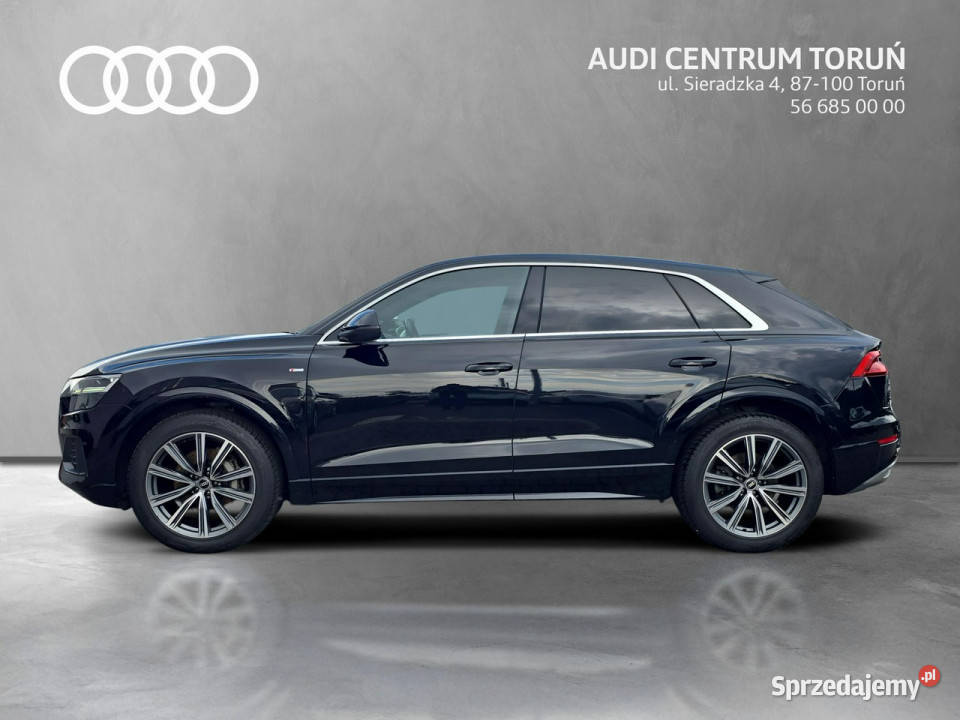 Audi Q8 LEDPneumatykaAlcantaraACCS napęd 4x4 Toruń