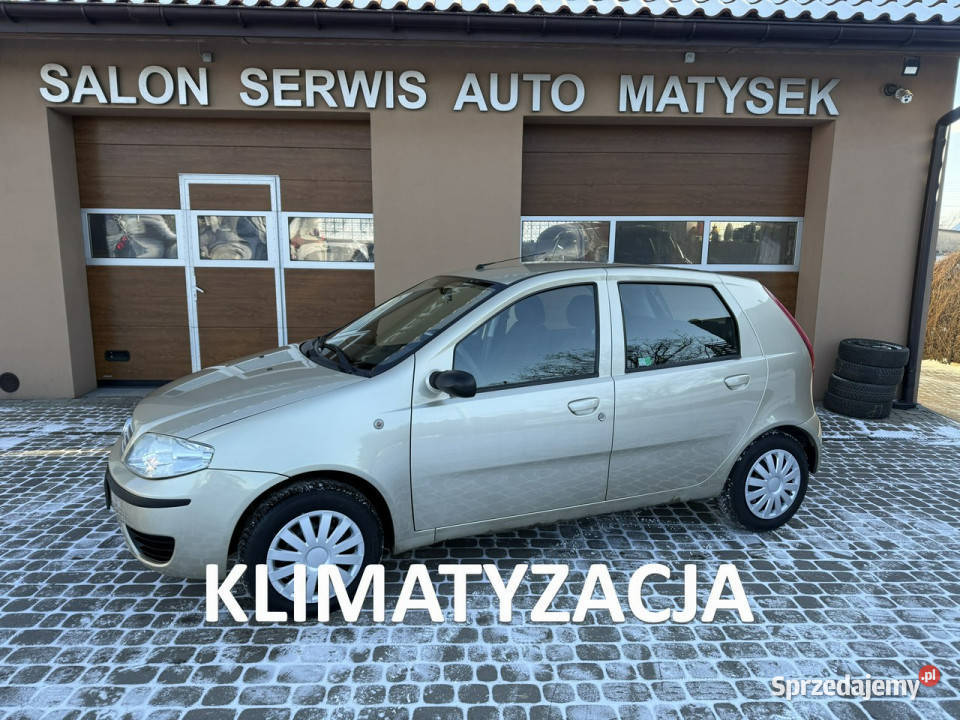 Fiat Punto 12 60 Klimatyzacja II FL 2003 60KM śląskie Orzech