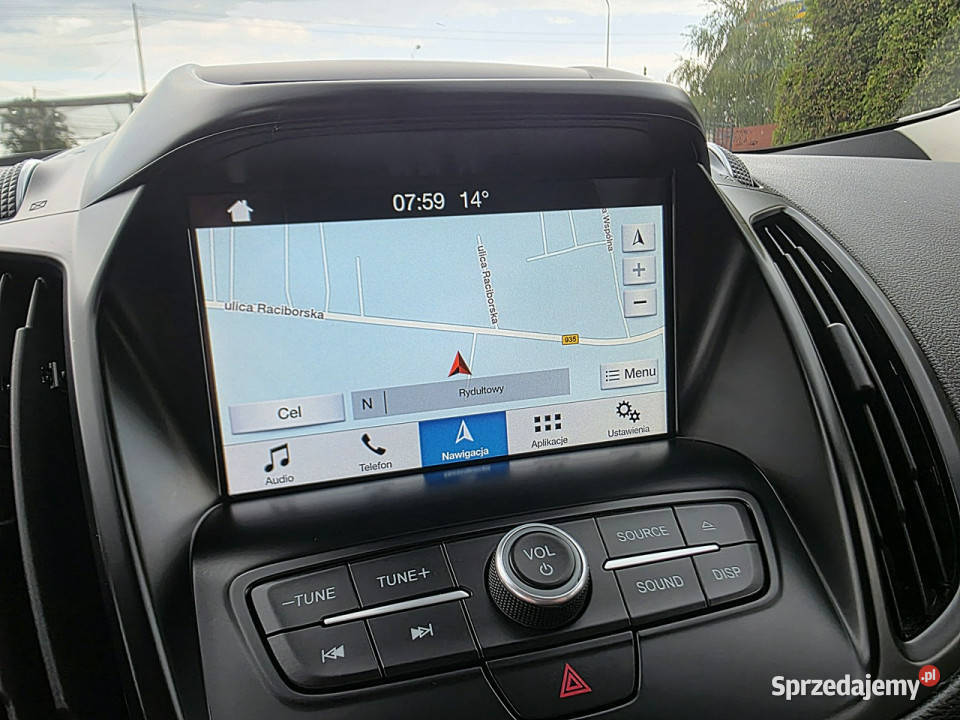 Ford Kuga serwis ASO II 2012 relingi dachowe Rydułtowy