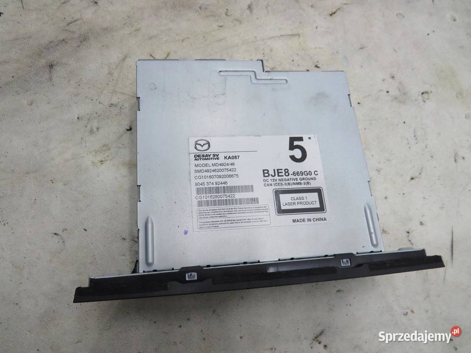 CZYTNIK CD NAVI MAZDA 3 BM BJE8669G0 C Sprzęt audio fabryczny lubelskie