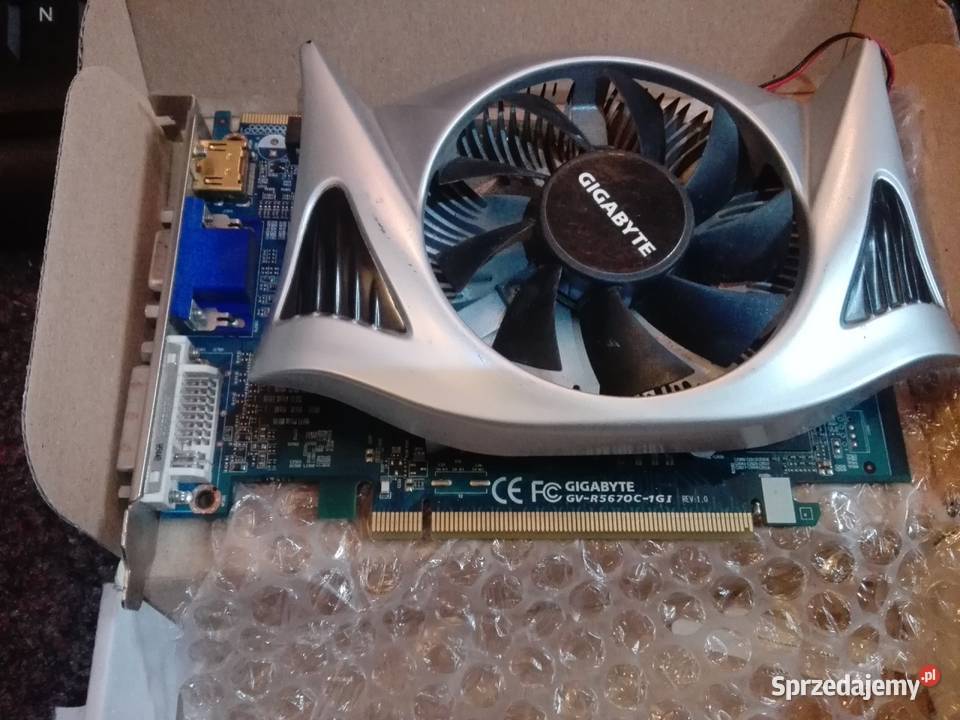 karta graficzna gigabyte hd 5670 OC 1gb ddr5