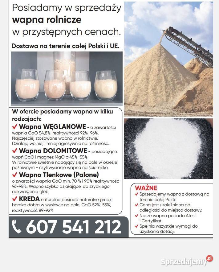 PRODUCENT WAPNA JURA 56 Granulowane Tlenkowe Olsztyn