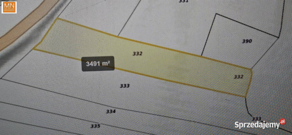 Grunt 12142m2 Koszyce Sprzedaż małopolskie