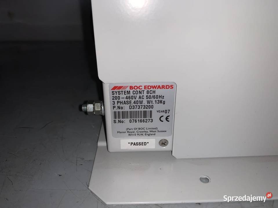 BOC Edwards System Cont 8CH D37373200 Vacuum