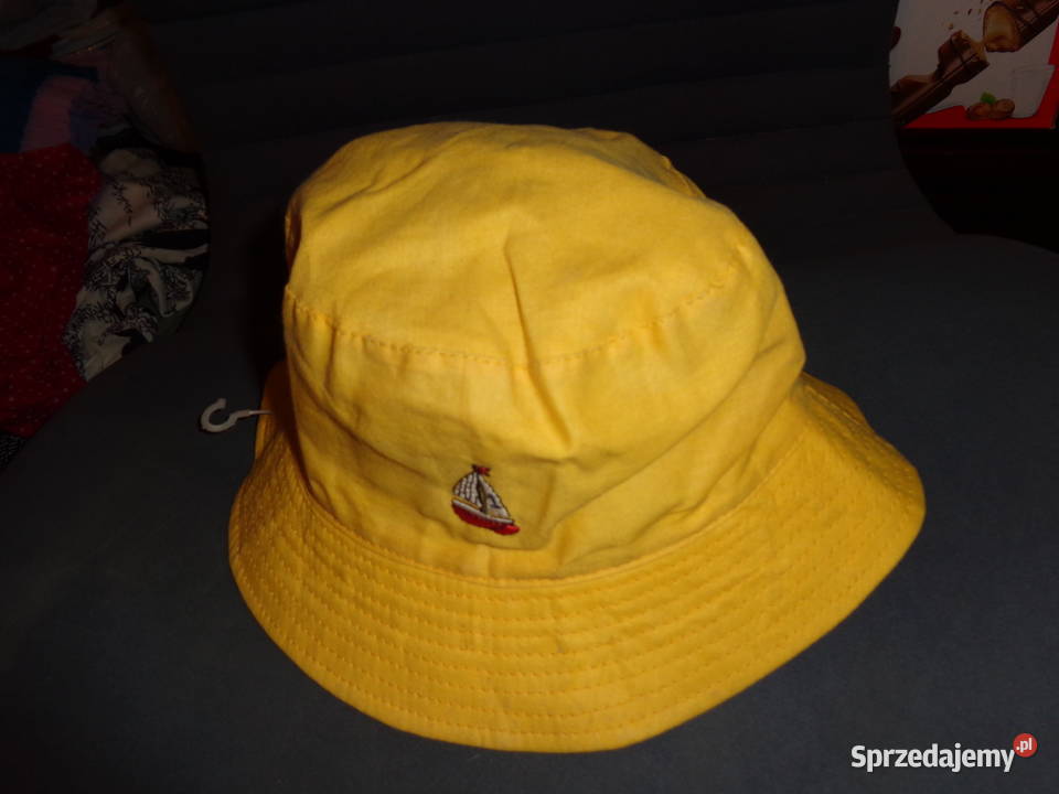 kapelusik żółty nowy rozmiar 54 Poznań
