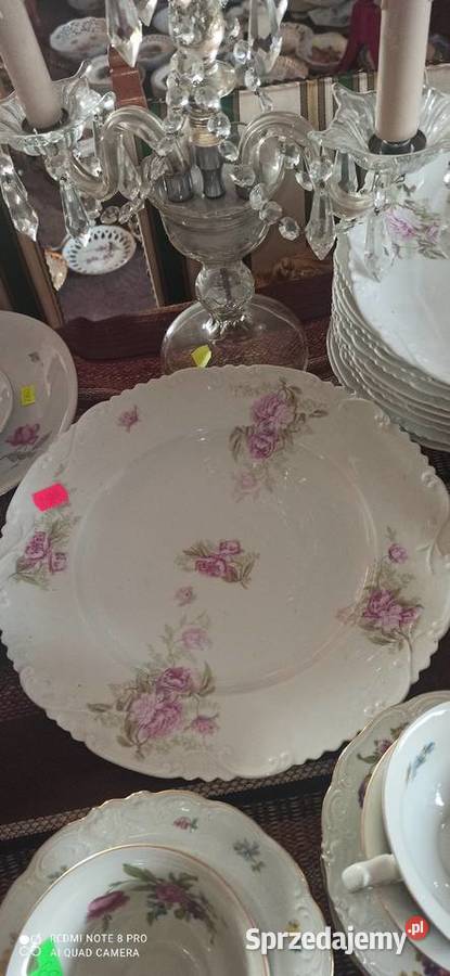 Talerz do zupy Piwonie Limones Francja