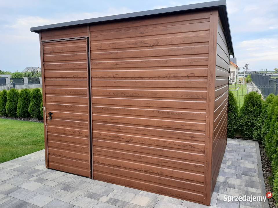 Garaż Blaszany Schowek na Narzędzia Wiatka Elbląg