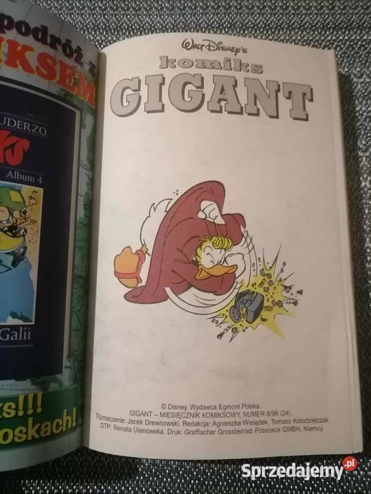 Komiks Gigant Wałbrzych sprzedam