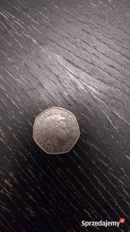 Moneta 50 centów 2001r kujawsko-pomorskie Golub-Dobrzyń sprzedam
