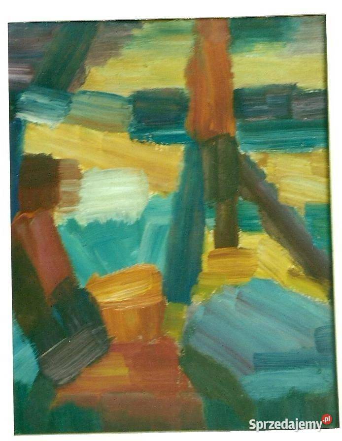 Obrazy oleje Obiekty pejzaże natura Renata Antyki, Sztuka, Kolekcje mazowieckie