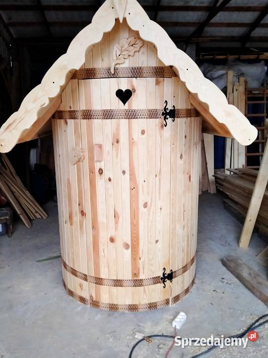 Toaleta drewniana WC ROD separacyjna Drużbice