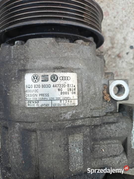 Sprężarka Pompa klimatyzacji VW 14 16v osobowe Chełm