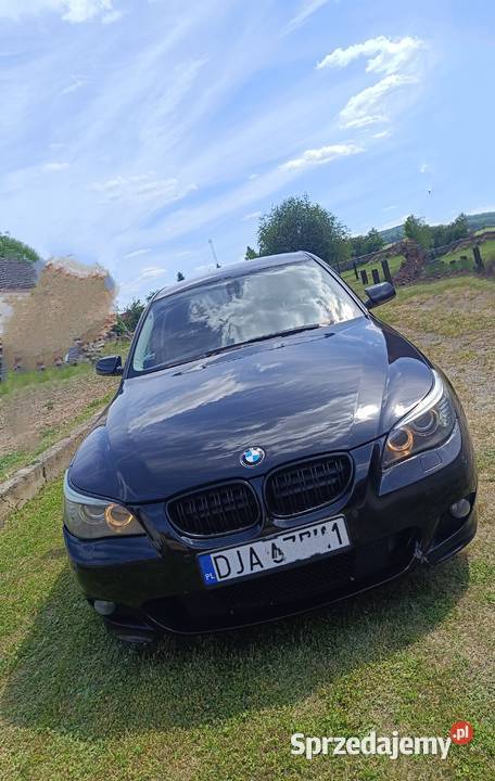 BMW e60 520d M47 2007 Automat elektryczne lusterka dolnośląskie Jawor