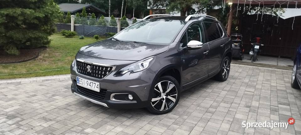 Peugeot 2008 16 bluehdi 2017 compas mały łódzkie