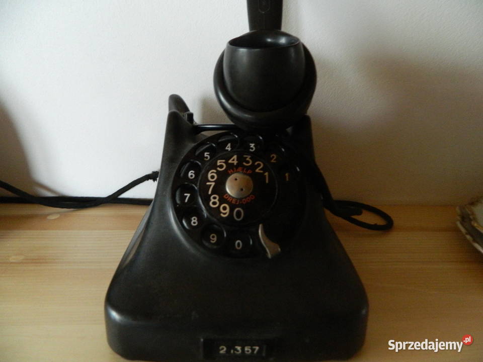 stary telefon na tarcze tarczowy Antyki