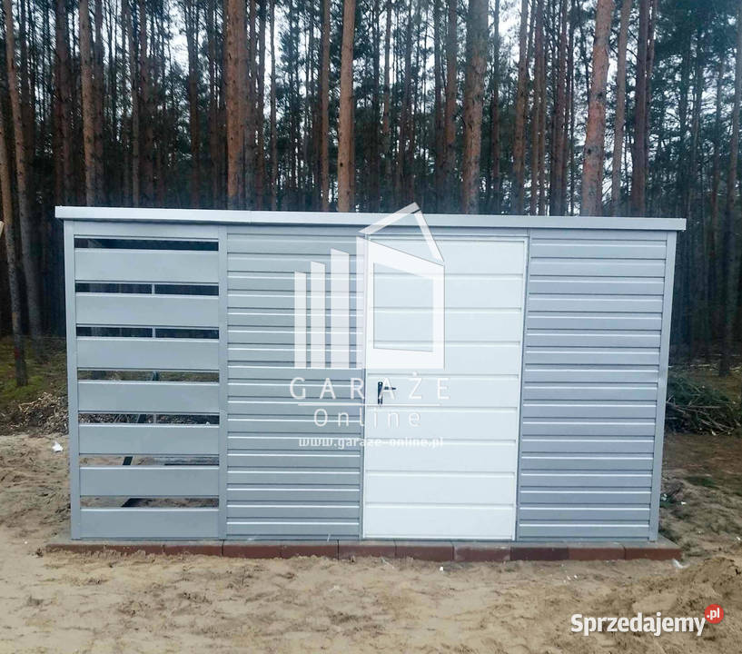 SCHOWEK DOMEK OGRODOWY 3x3 m wiata okno drzwi
