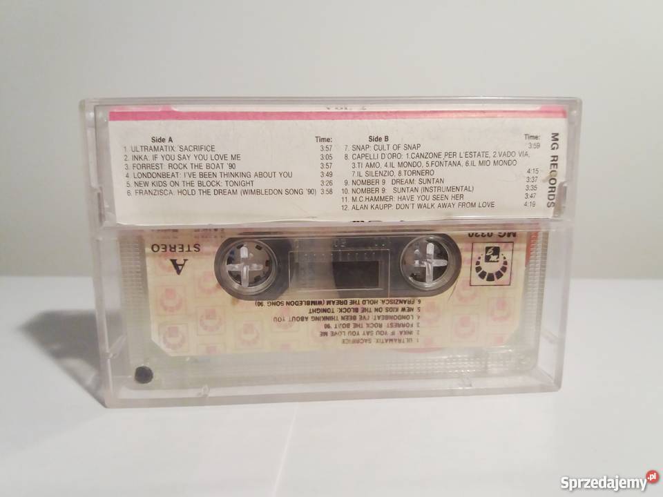 Dance Dance Disco 91 Vol 2 kaseta MC łódzkie