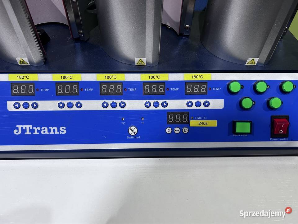 Prasa do kubków 5 sublimacja termotransfer Lipiany