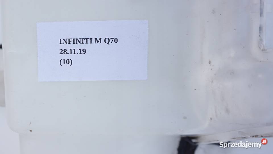 ZBIORNIK PŁYNU SPRYSKIWACZY INFINITI M Y51 1013 Nowy Tomyśl
