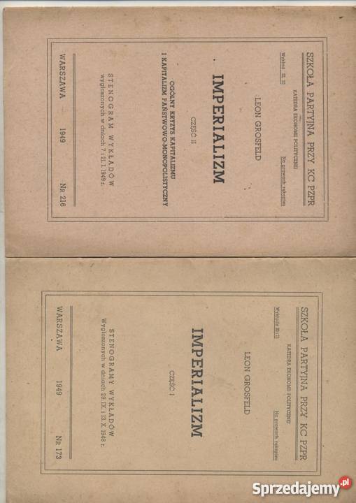 Imperjalizm czIII sprzedam