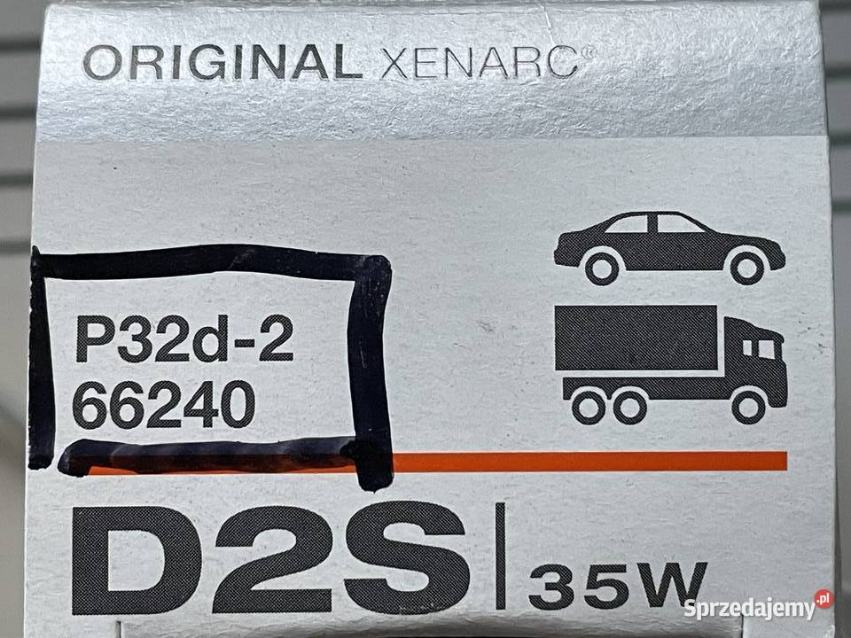 Żarówka D2S Classic Xenarc 66240CLC Osram ksenon Żarówki samochodowe łódzkie Zgierz