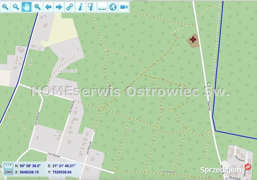 Działka 4100m2 Ostrowiec Świętokrzyski