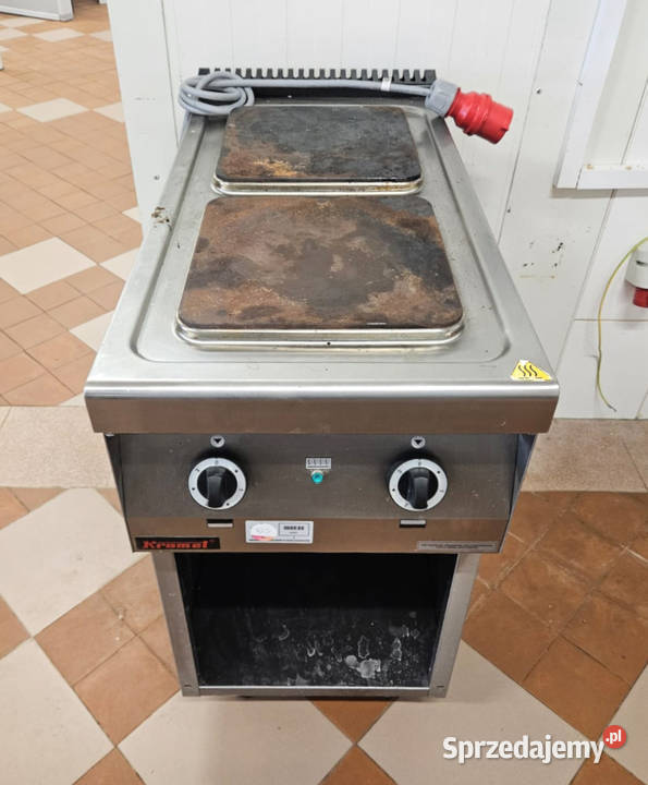 Kromet 900KE2 kuchnia elektryczna 2płytowa 2x40 Gastronomia Pszczyna