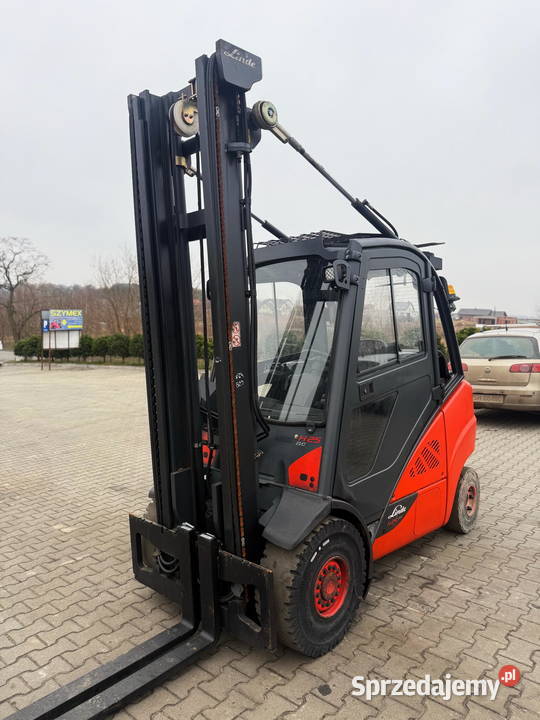 wózek widłowy LINDE H25T02600 kabina 34 sekcja Działoszyn