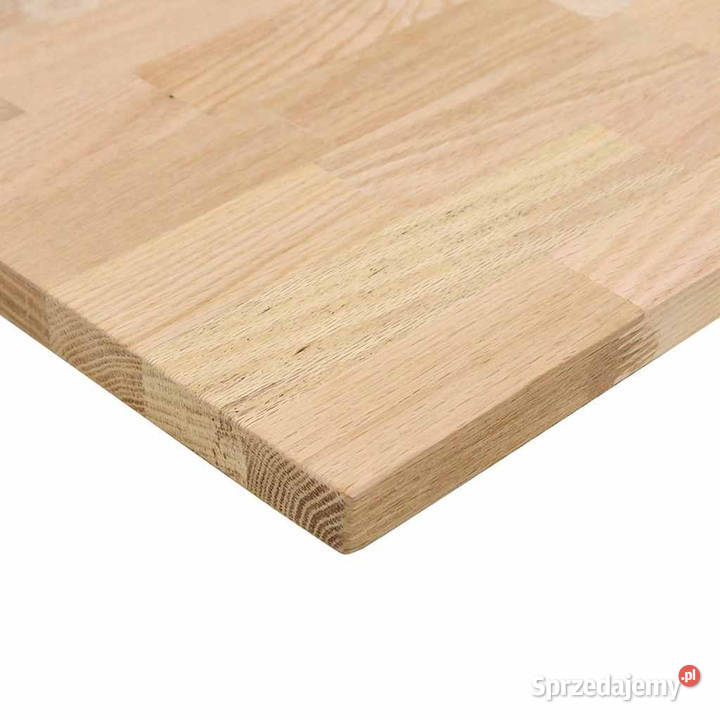 Blat biurka surowe 120x50x25 lite drewno dębowe Warszawa