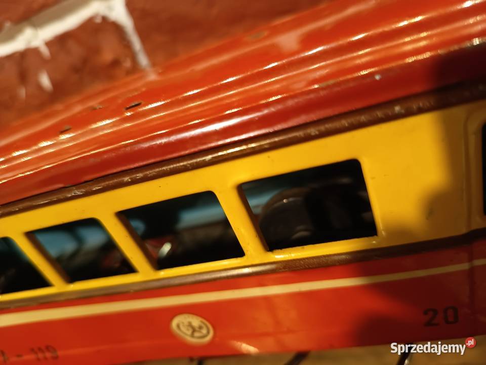 Zabawka VINTAGE PRL Metalowy Wagonik Tramwaj Pozostałe Bydgoszcz