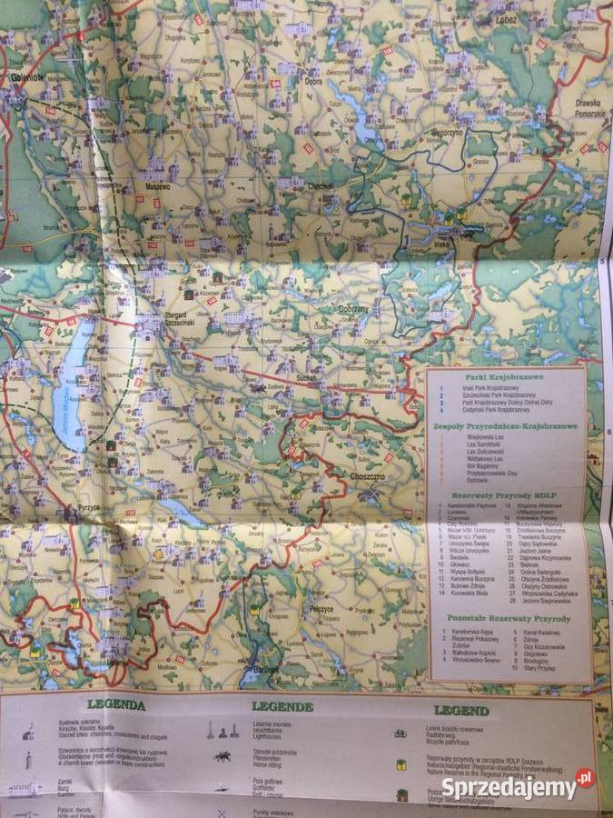 1031 Mapa Turystyczna Województwa Szczecin