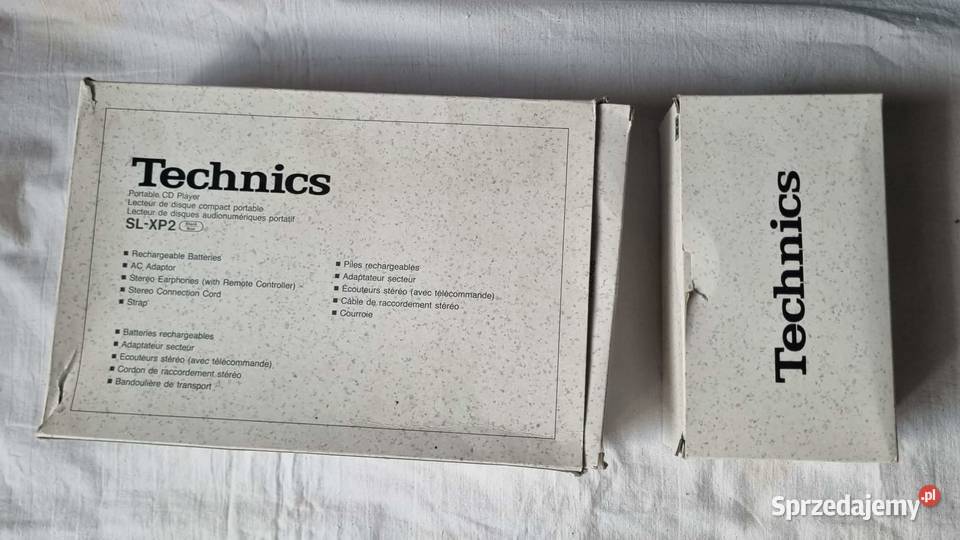 Discman Technics SLXP2 Przenośny Odtwarzacz CD Warta