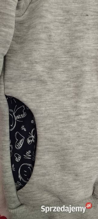 Bluza na zamek z kapturem i kieszeniami nowa Rozmiar 104 Bolesławiec