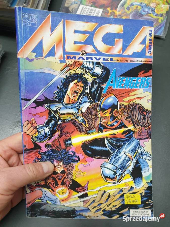 Mega Marvel 2 11 1996 Avengers Ex Post Facto Gdynia