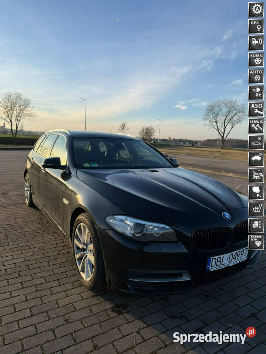 BMW 520 20d 190 Zadbany Serwis ASO HarmanKardon dolnośląskie Ocice