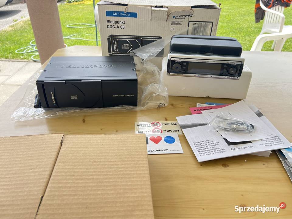 Radio Blaupunkt Nevada DJ72 zmieniarka CDCA08 małopolskie Nowy Sącz