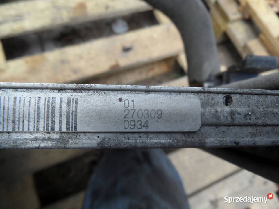 OPEL INSIGNIA A I 09r chłodnica wody 13241726