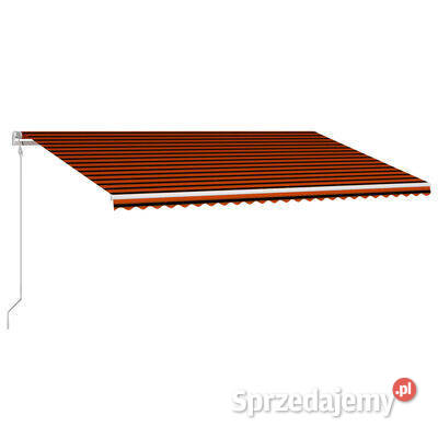 vidaXL Automatycznie zwijana markiza 600x300 mazowieckie Warszawa sprzedam
