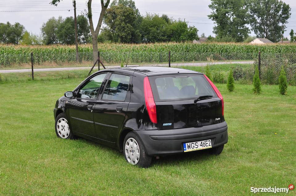 Fiat Punto 2 12 8V Punto mazowieckie Sanniki
