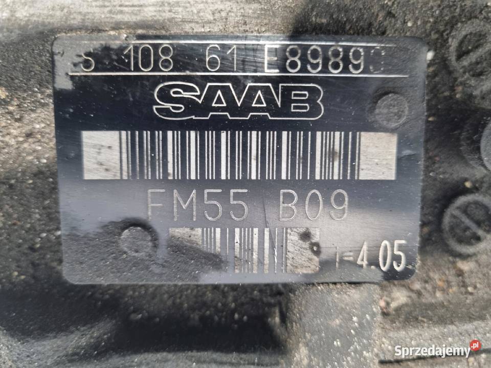 SKRZYNIA BIEGÓW Saab 95 95 20 T Turbo manualna osobowe lubelskie Chełm