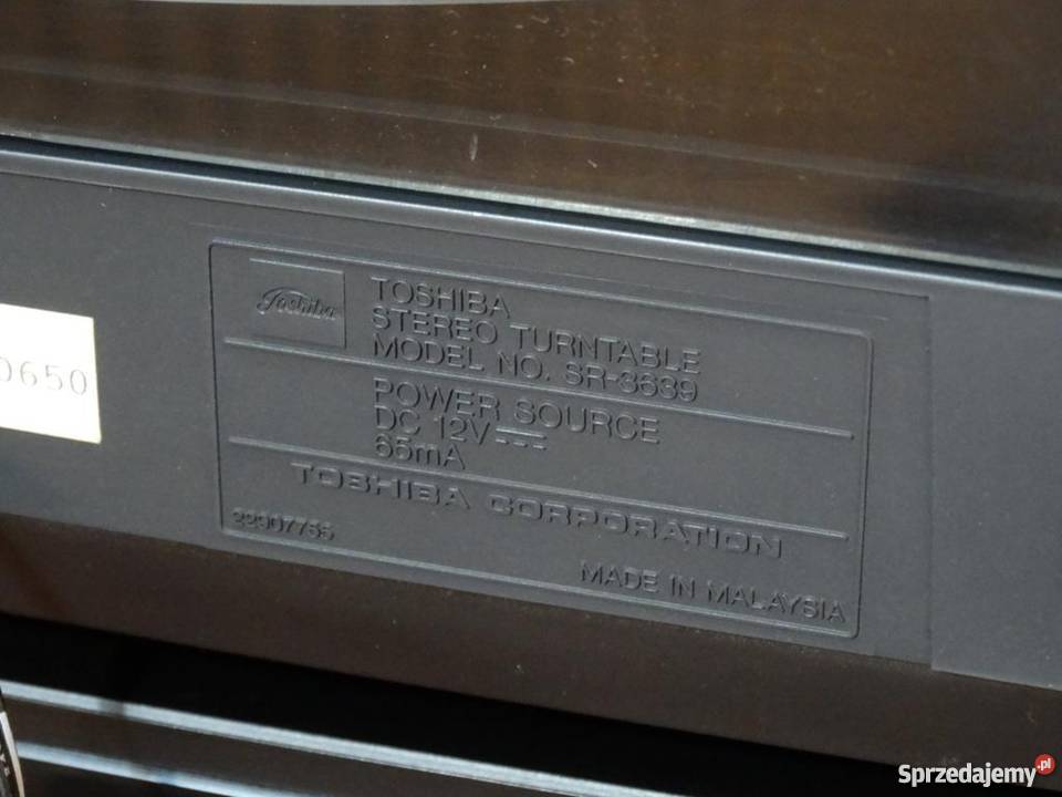 Gramofon TOSHIBA automat śliczny i sprawny Jasło sprzedam