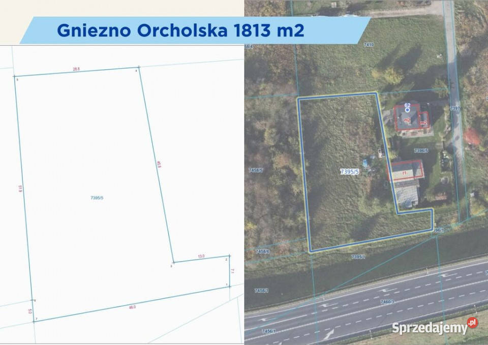 Gniezno Orcholska 2MNU trasa GnieznoToruń