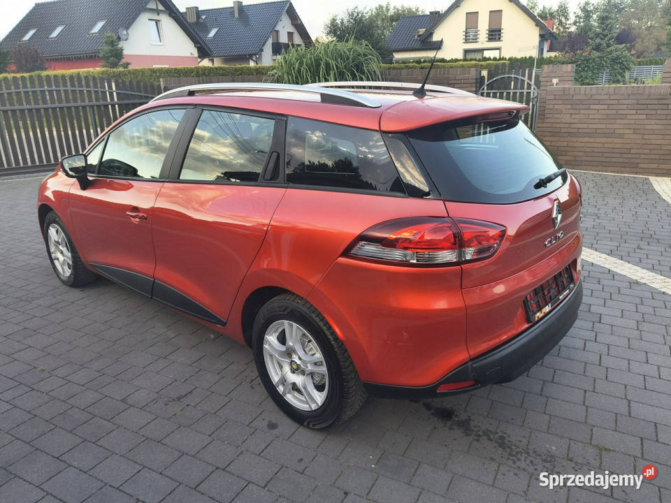 Renault Clio 09i 90 Dynamique IV 2012 czerwony Mysłowice