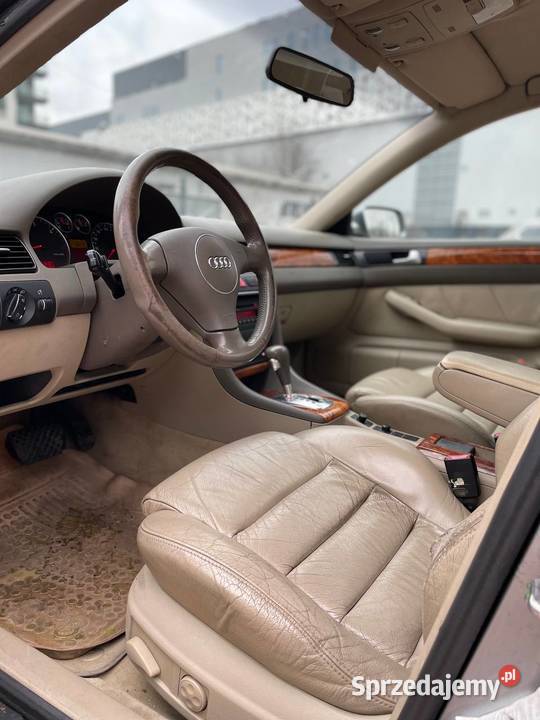 Audi A6 C5 25 TDI 2004 Automat Skóra Klima immobilizer Łódź