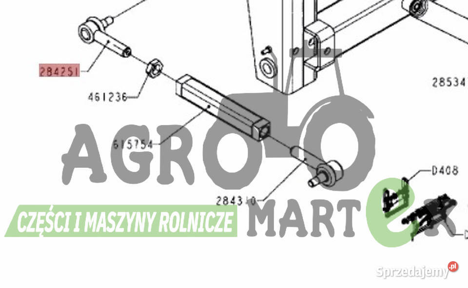 284251 PRZEGUB BELKI RH HARDI Pozostałe Wichrów sprzedam