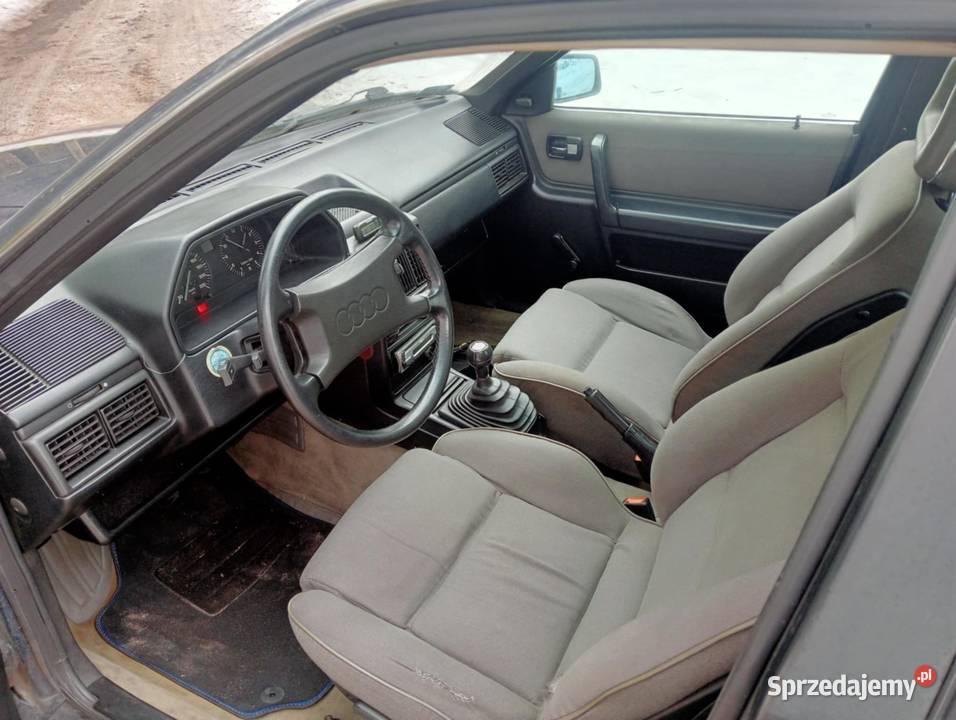 Audi 100 C3 18 90 1986r Zabytek Żółte blachy 90KM Kraków