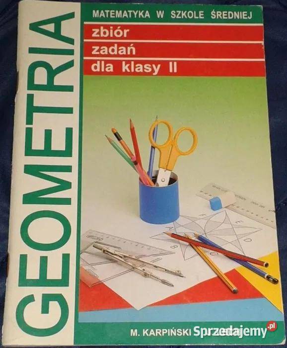 Geometria zbiór zadań kl 2 M Karpiński J Lech Chełm