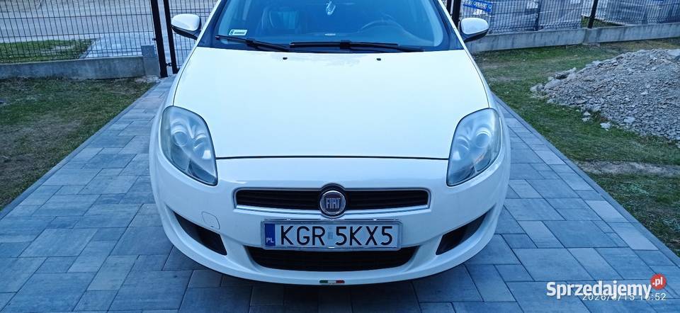 FIAT Bravo 2 biały 2012 przebieg 103000 biały Gorlice